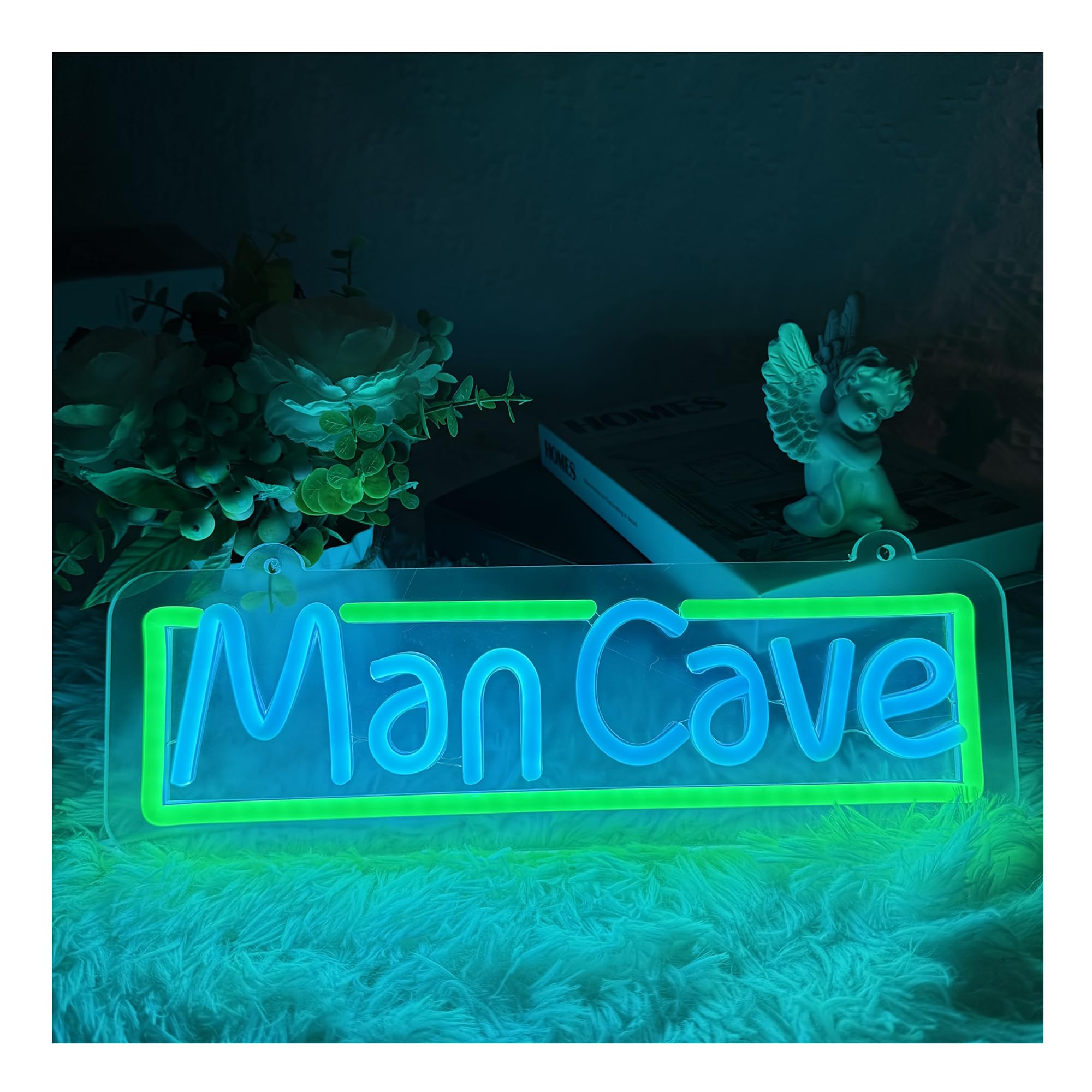 Zambuph LED Alphabet Sign Neon Light Wall Art Party Atmosphere