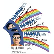 bA1 Gag Gift - 3 Pack Funny McLovin Joke Licensed ID Cards - Funny Gag Gift Prank - Macrobine ID Card for Costume Props