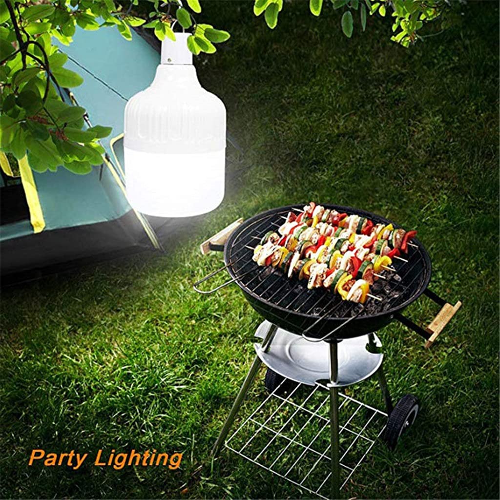 Latarnia kempingowa, żarówka zewnętrzna USB Światła awaryjne LED Przenośna lampa namiotowa Latarnia akumulatorowa BBQ Lampa kempingowa