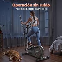 Vista 3 de Niceday Elliptical Machine, Elliptical Exercise Machine for Home with Hyper-Quiet Magnetic Driving System, Elliptical Trainer with 15.5IN & 20IN