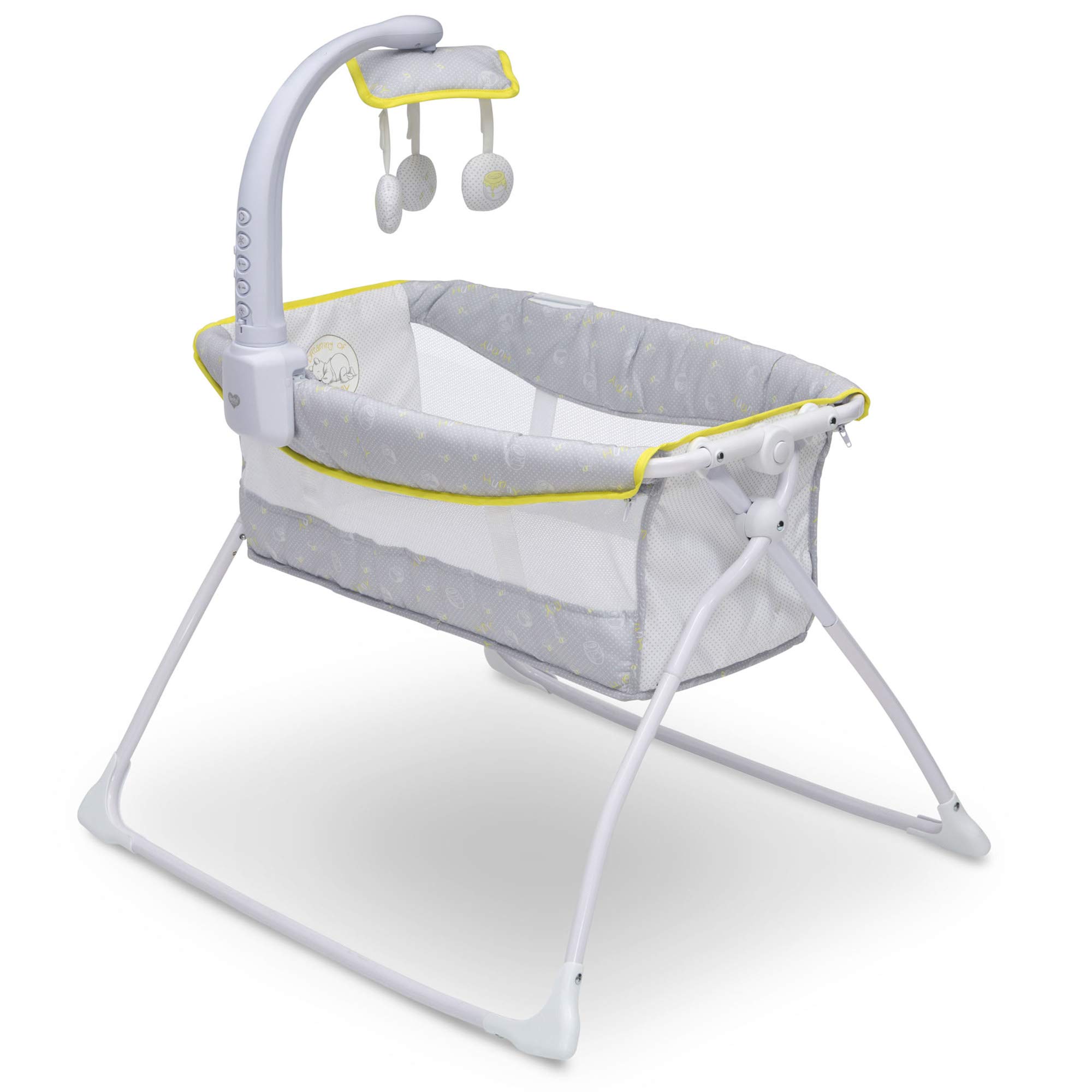 Delta Children Deluxe Activity Sleeper Bedside Bassinet Folding