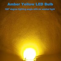 Vista 6 de Serundo Auto DE3175 - Bombilla LED para automóvil de 1.220 in, 1.22 pulgadas, DE3021 DE3022 DE3023 6428 6430 7065, bombilla LED interior utilizada