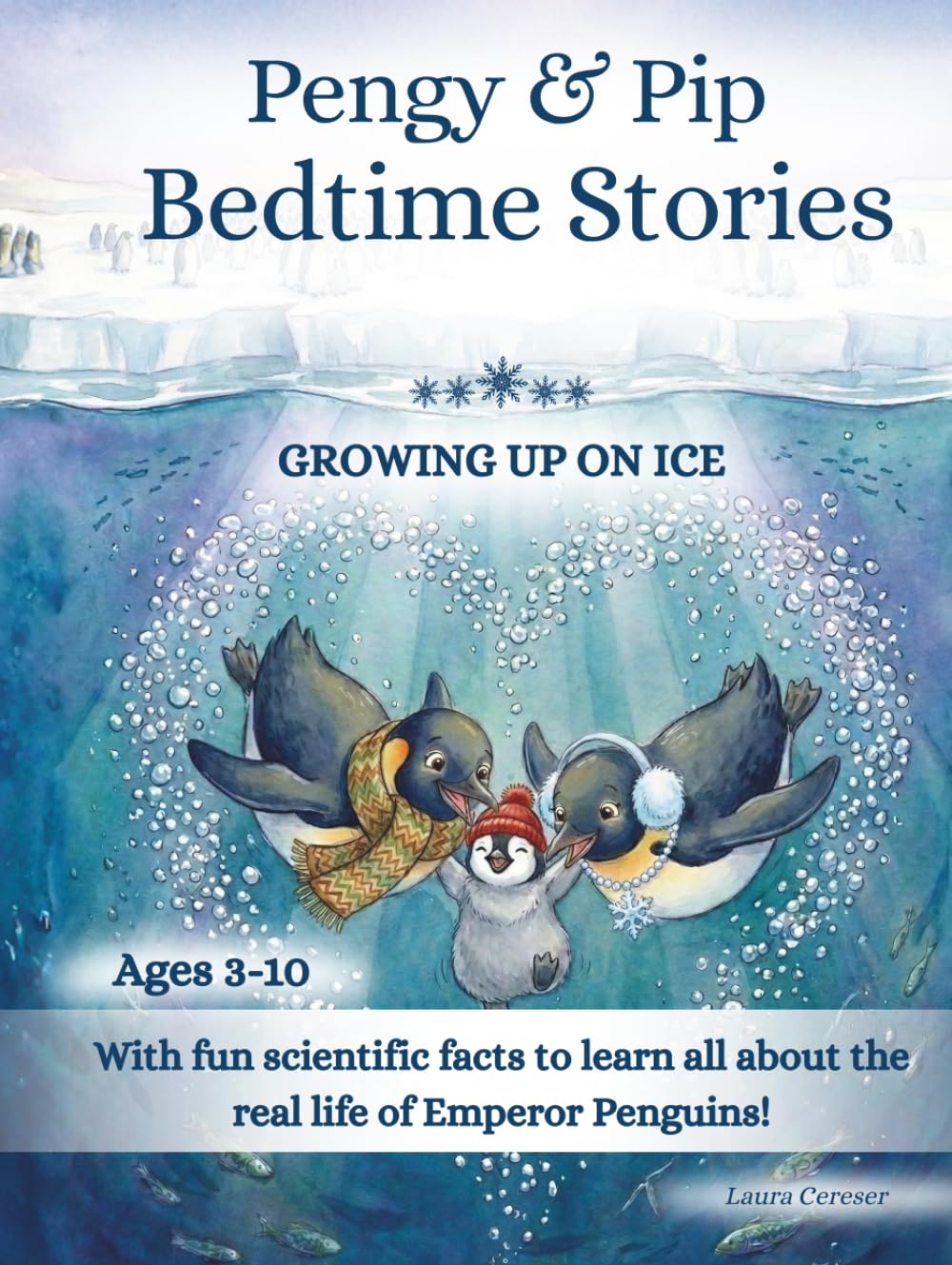 Pengy & Pip Bedtime Stories - Growing Up on Ice: A Kids Book with 21 Gentle Bedtime Stories for Ages 3–10 About Emperor Penguins and Antarctica