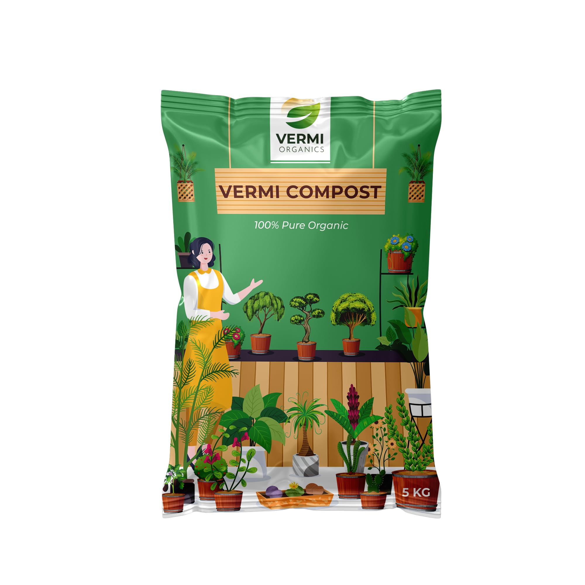 Vermi Organics Vermicompost for Plants Pure Organic - 5 Kg (B0CM9HSPGV) Amazon Price History, Amazon Price Tracker