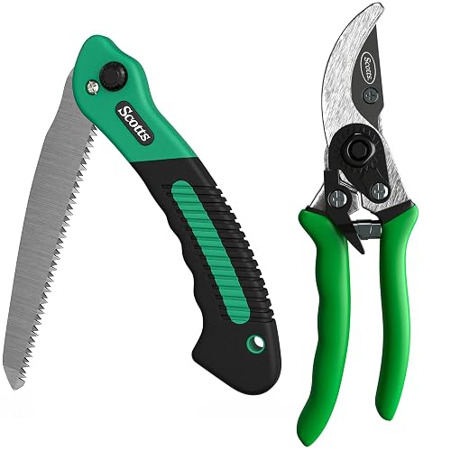 Scotts 2-Piece Pruning Tool Set – Includes 8 in. Bypass