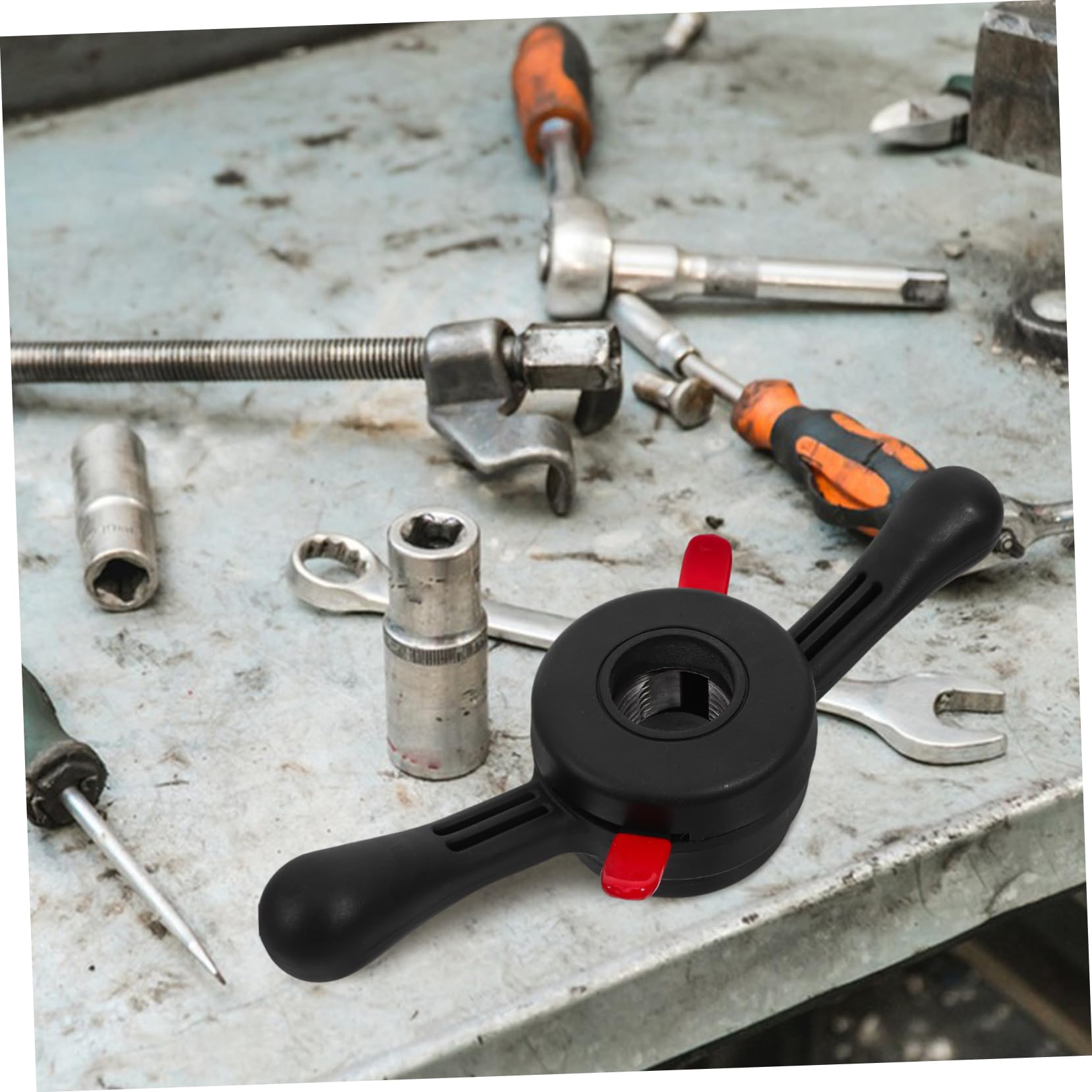 Ciieeo Bilanciatore Rapido per Ruote Auto Dado 38mmx3mm in Nailon | Nero, Struttura Robusta e Leggera, Strumento per Mozzo e Albero, Accessorio per Manutenzione Gommista