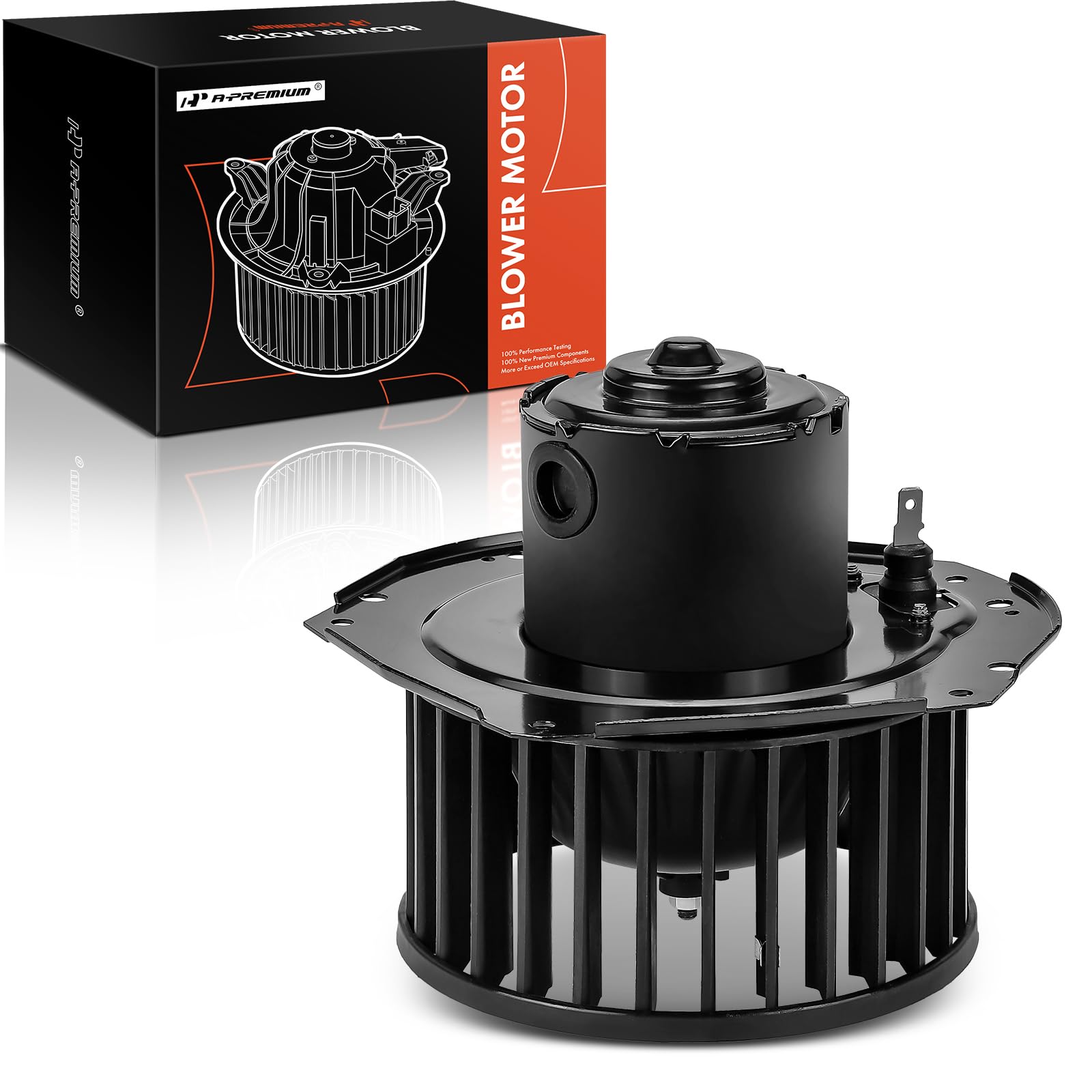 EVERESTCO Front Heater Blower Motor With Fan Cage For Chevy Blazer S10 & GMC Safari Sonoma