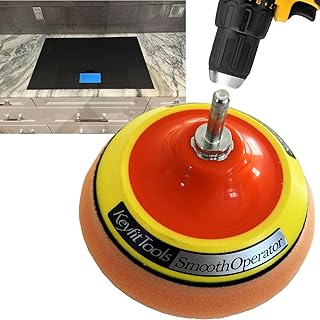 Keyfit Drill-Powered Glass Cooktop Cleaner