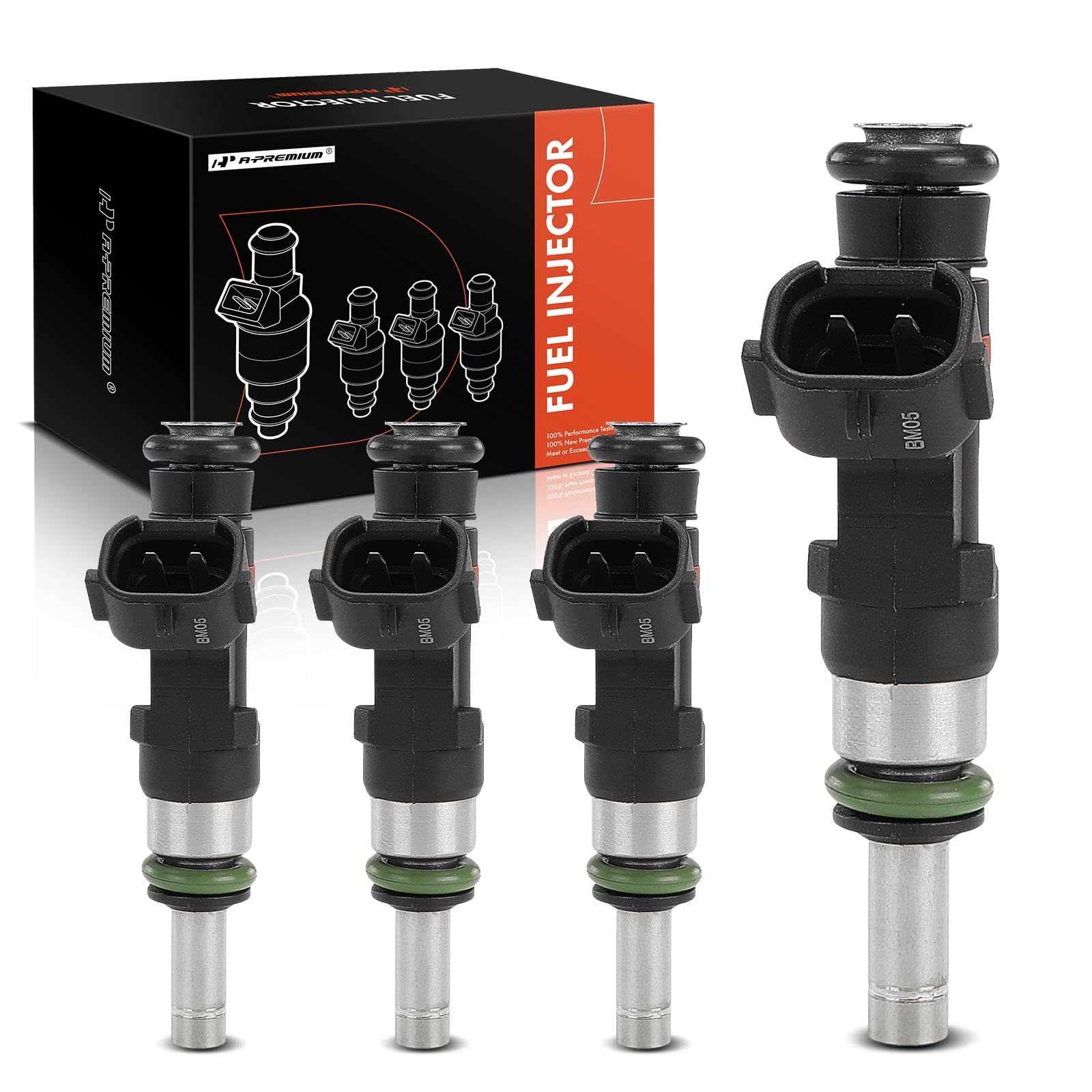 Amazon.com: A-Premium Set of 4 Fuel Injectors Compatible