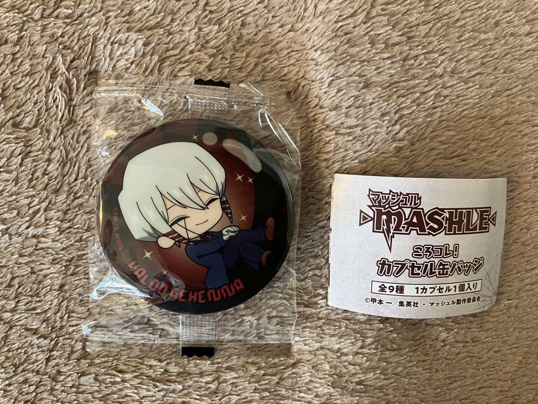 マッシュル ころコレ！ 缶バッジ ガチャガチャ カルパッチョ 6個セット