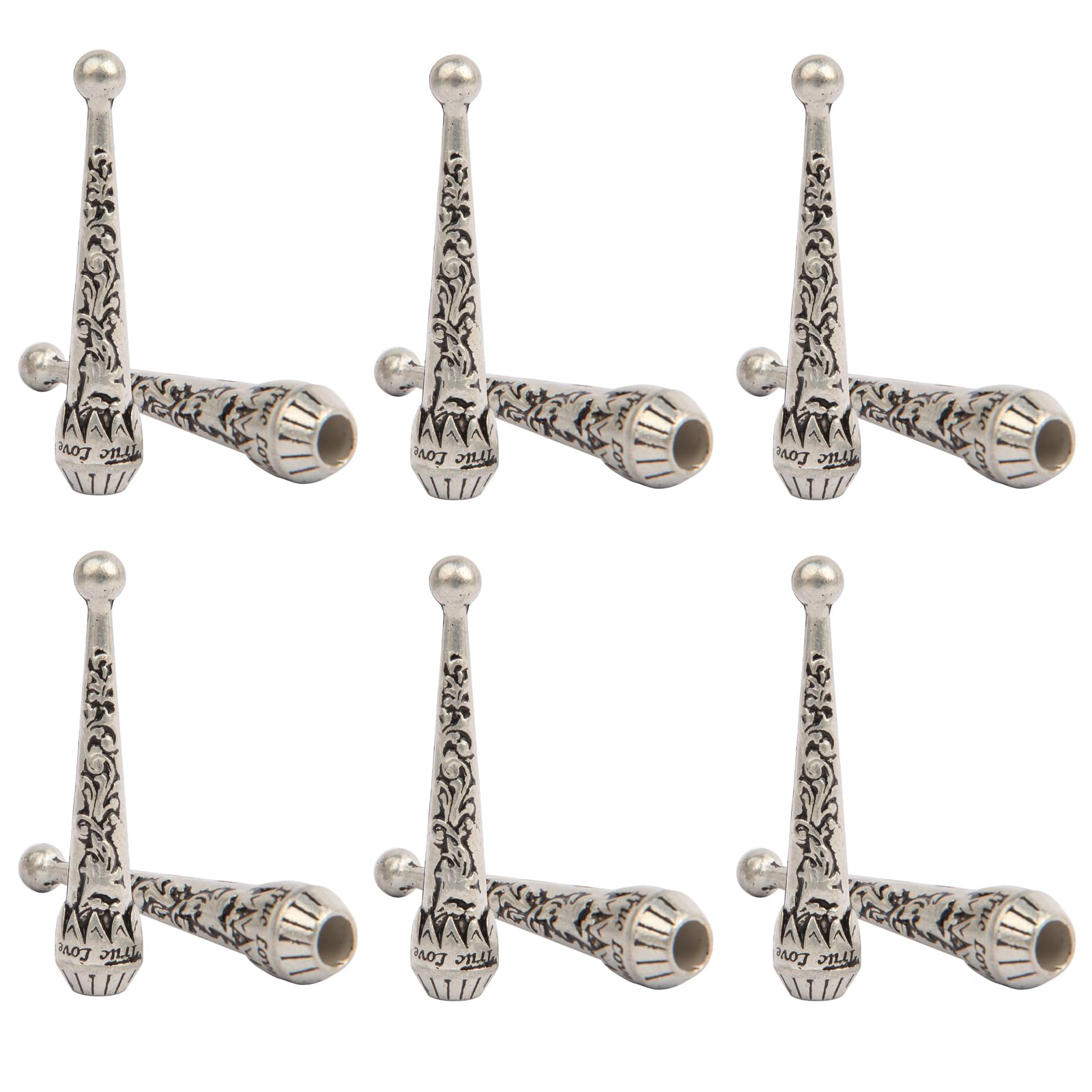 Doitby Bolo Tie Tips 5mm End Caps DIY Supplies and Parts for Bolo Tie Necklace