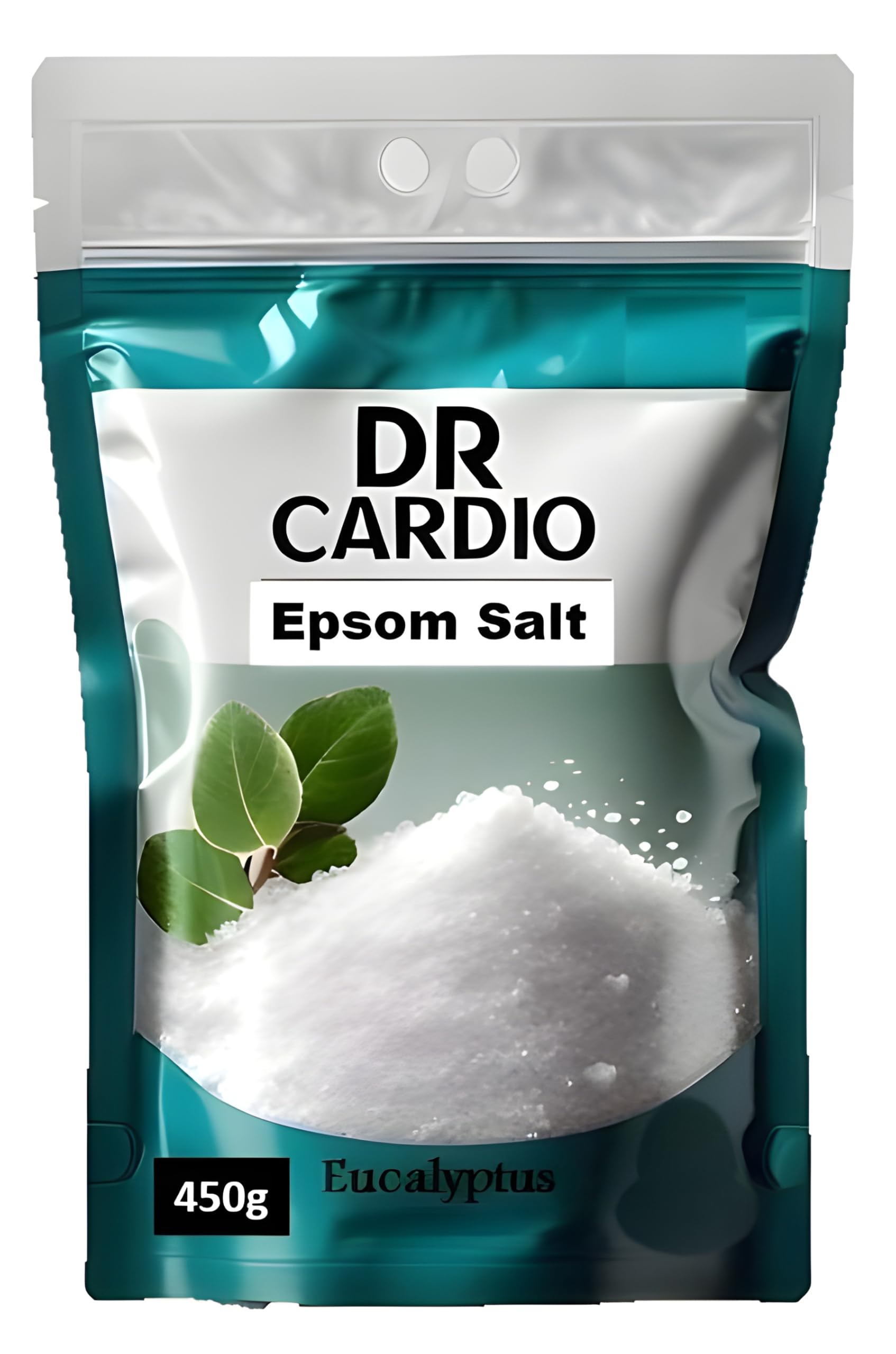 Dr Cardio Pure Epsom Salt(450gm) for Relaxing Bath, Sore Muscles, Stress Relief & Detox (Eucalyptus)-picture-49