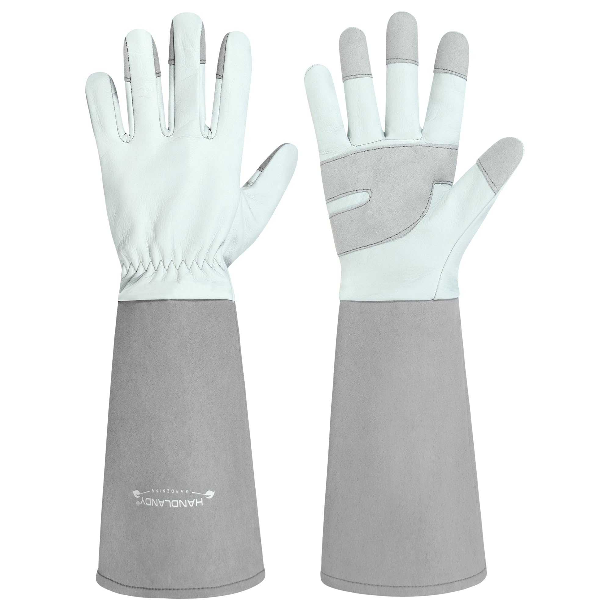 HANDLANDY Rose Pruning Gloves for Men Women, Thorn Proof Gardening Gloves