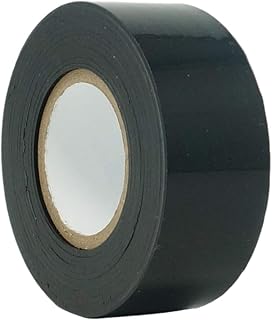 TapeCase TC790 Dry Vinyl Tape - 1.5 in. x 100 ft. Black Chrome Plating Tape Roll with High Conformability. Adhesive Tapes