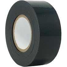 TapeCase TC790 Non Adhesive Dry Vinyl Tape - 3/4 in. x 100 ft. Black Chrome Plating Tape Roll with High Conformability. Non Adhesive Tapes TC790 0.75" X 100'
