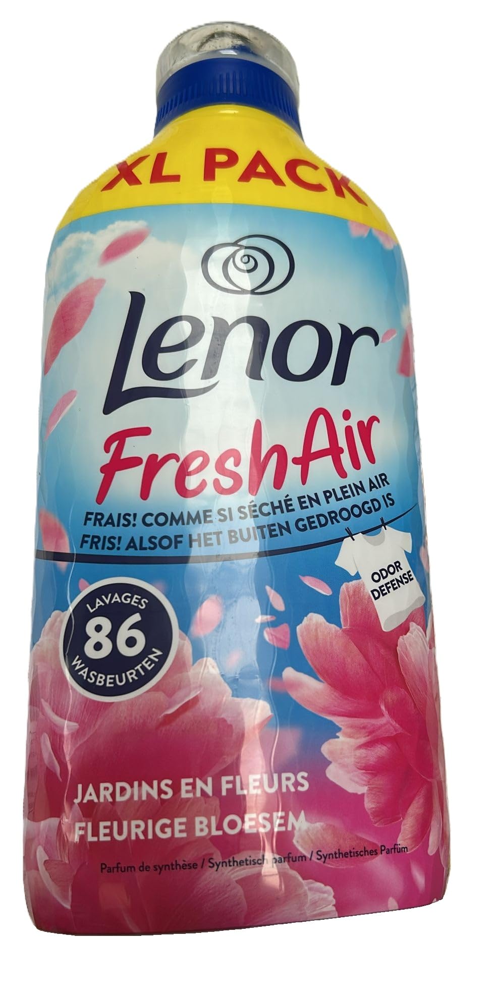 Lenor płyn do płukania Fresh Air – Flower Blossom, 6 sztuk, 86 prania/1204 ml