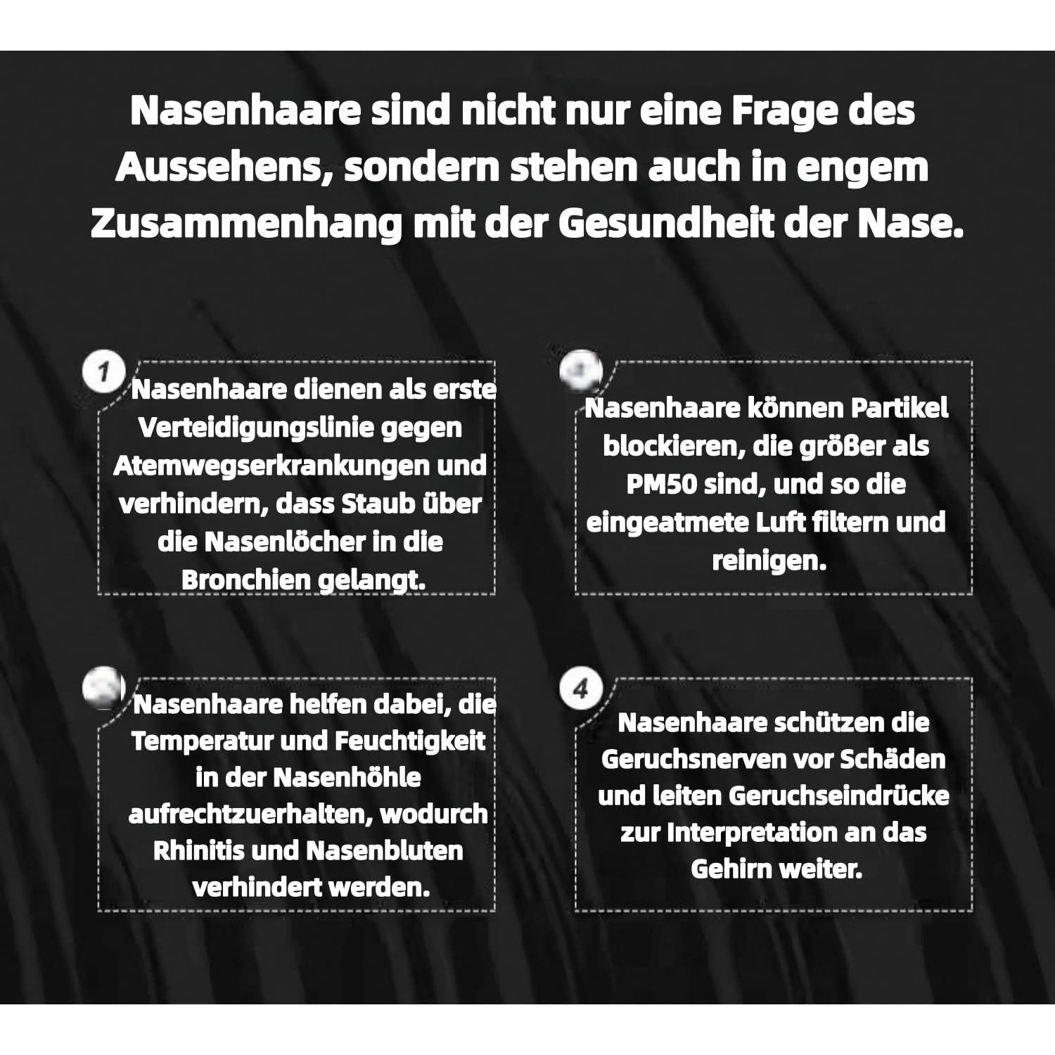 Nasenhaartrimmer Herren Mr. Bold Pro-Nasenhaartrimmer Mit Hautschonendem Design Für Präzise