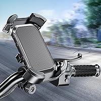 Vista 1 de Soporte universal para teléfono celular para bicicleta, soporte de silicona de rotación 360 para iPhone, Samsung, Huawei, compatible con teléfonos