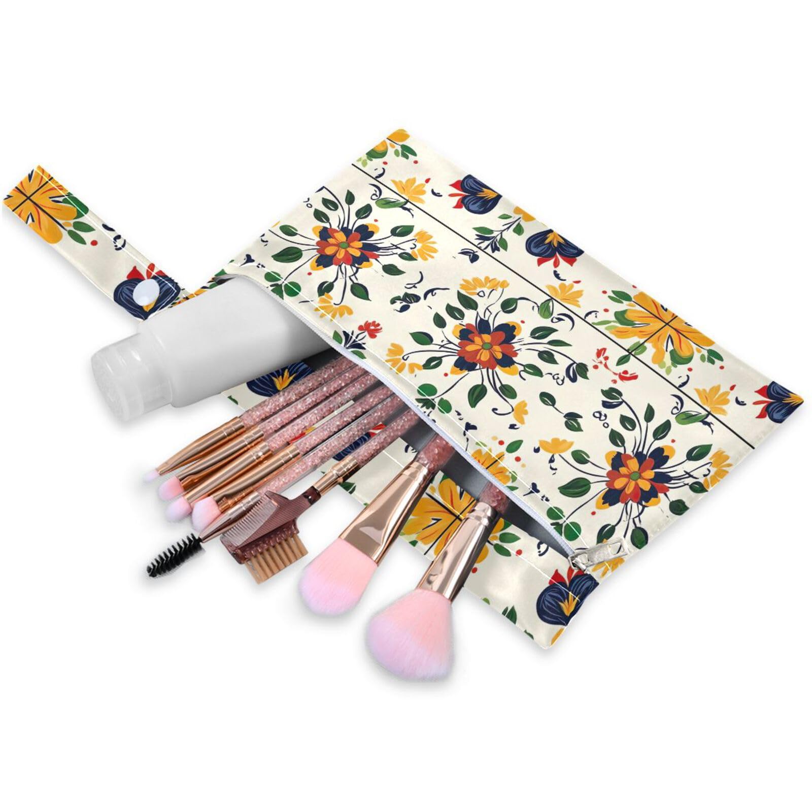 Coikll Wet Dry Bags for Cloth Diaper 2 Pack Waterproof Yoga Gym Bag for Swimsuit Wet Clothes Baby Items-?Retro Pattern?