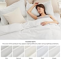 Vista 14 de Bedsure Funda de edredón tamaño Twin/Twin XL - Juego de ropa de cama suave de doble cepillado para niños y adultos, cierre de cremallera, 2 piezas