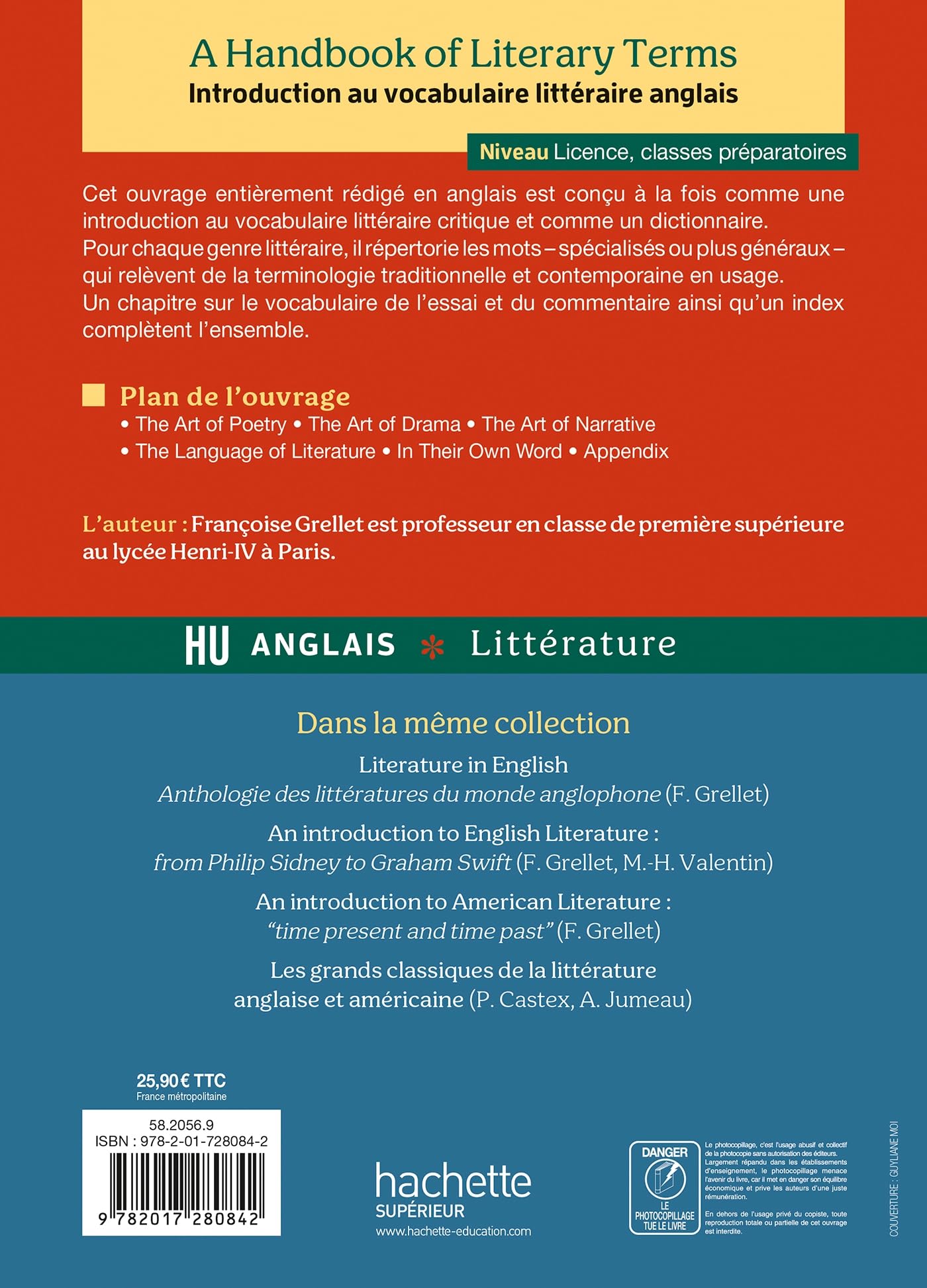 A handbook of literary terms - Introduction au vocabulaire littéraire anglais