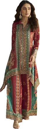 StellaCouture Indian Ready-to-Wear Salwar Kameez Silk Co-ord Set for Women