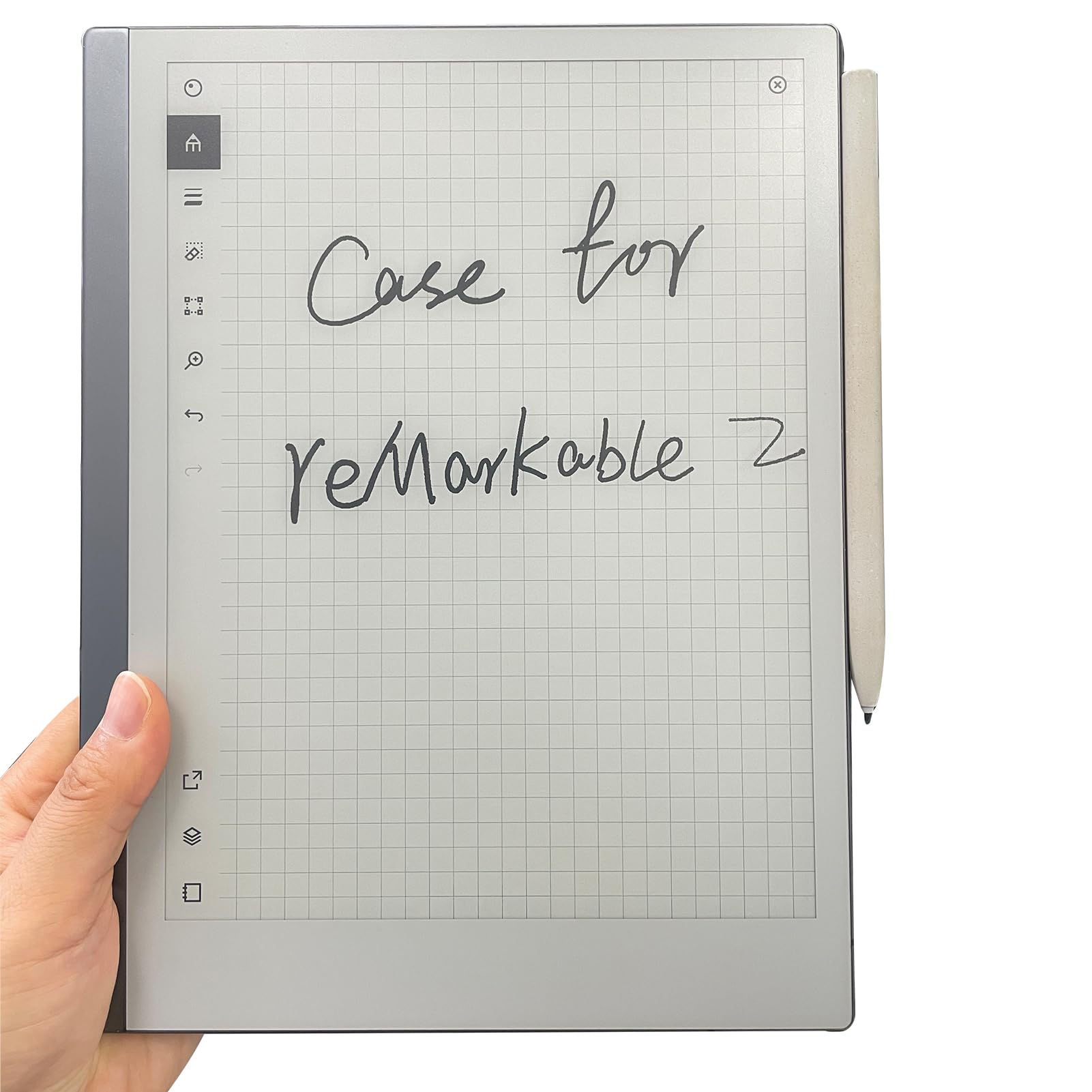 ZhaoCo Etui Magnetyczna do reMarkable 2 Tablet 10.3 Cala 2020, Smukły i Lekkie Ochronny Pokrowiec ze Poliuretan z Wbudowanym Uchwytem na Długopisy - Niebieski