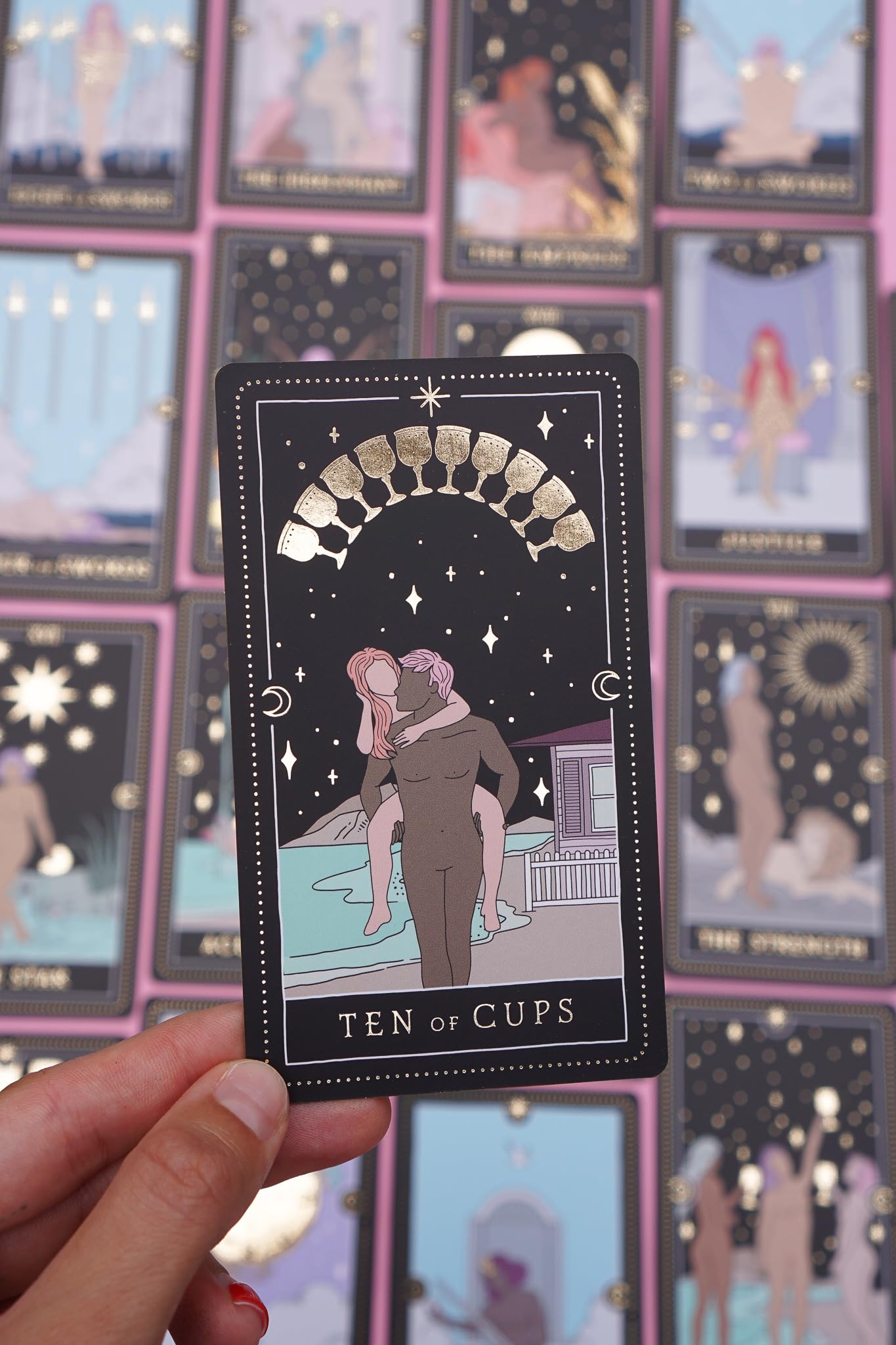 Moon Witch Tarot: Baralho de 78 Cartas com Guia de Instruções em