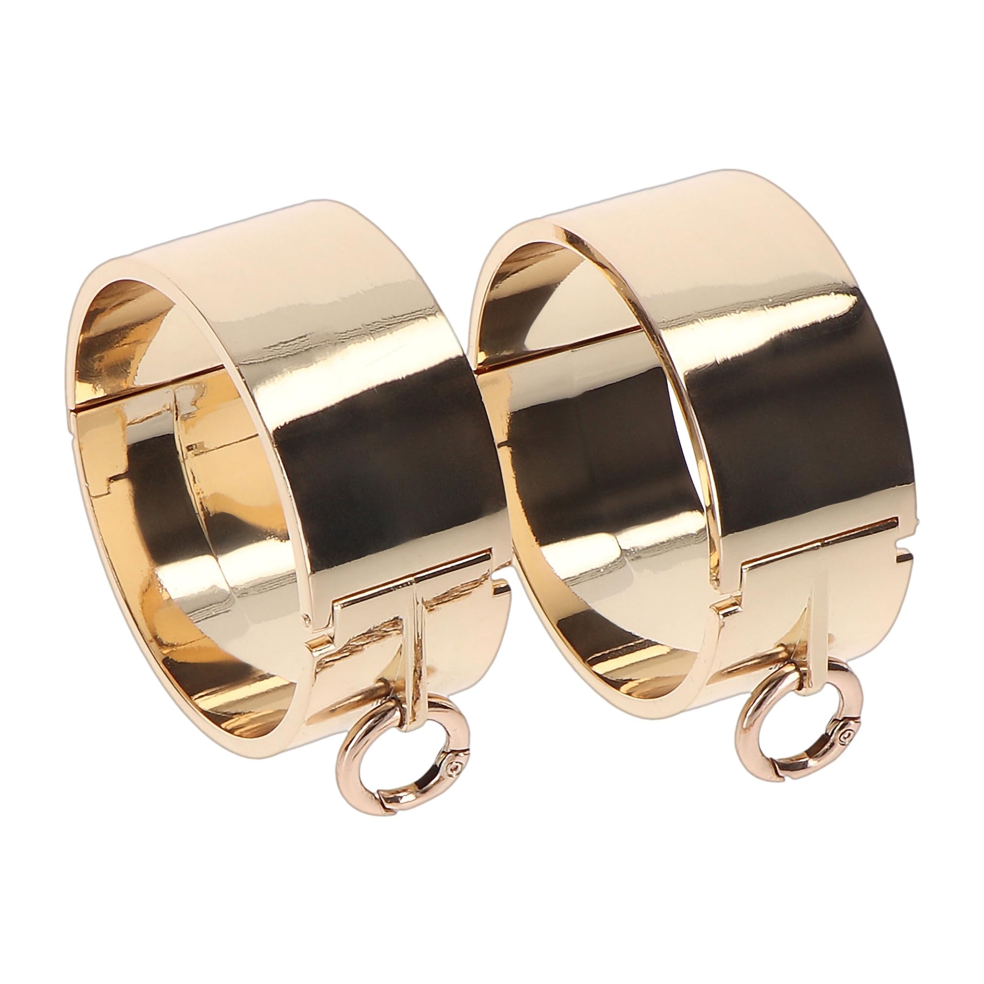 Luxus Handfesseln aus Metall, gold