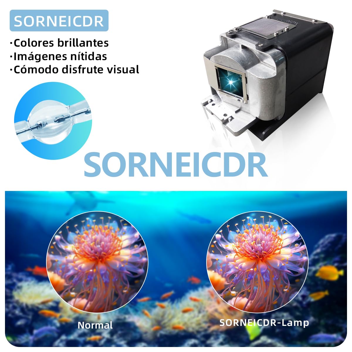 SORNEICDR VLT-XD600LP VLT-XD700LP Projector lamp Compatible with Mitsubishi XD600U XD600U-G FD630U FD630U-G WD620U WD620U-G XD600 XD600LP XD700U FD730U FD730U-G WD720U WD720U-G UD740U XD700LP - Image 2