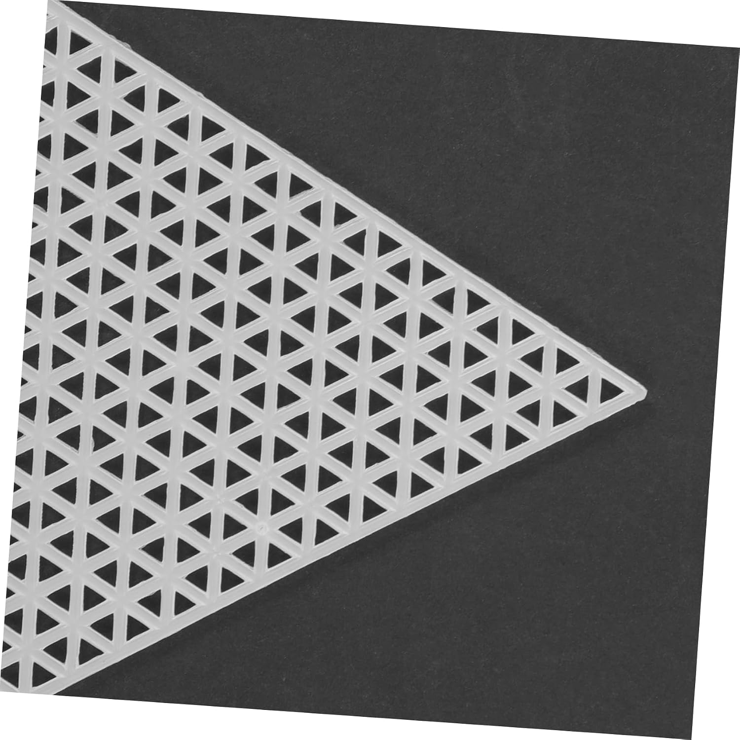 jojofuny Triangle Cross Stitch Mesh Pieces 20pcs Plastic Craft Canvas Sheets Kit Mesh Canvas Embroidery Craft Tools Sewing