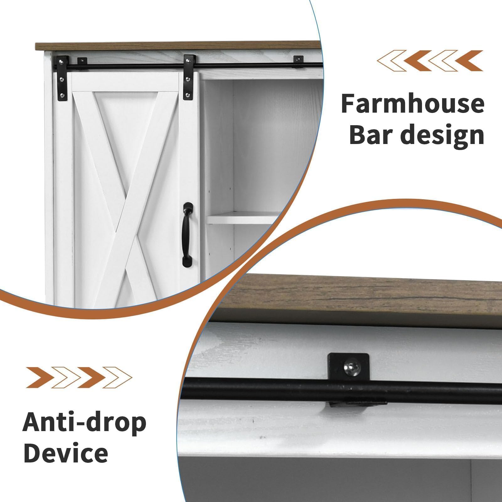 Boraboi® Buffetkast Met Industriële Charme En Veelzijdige Opbergruimte In Modern Design