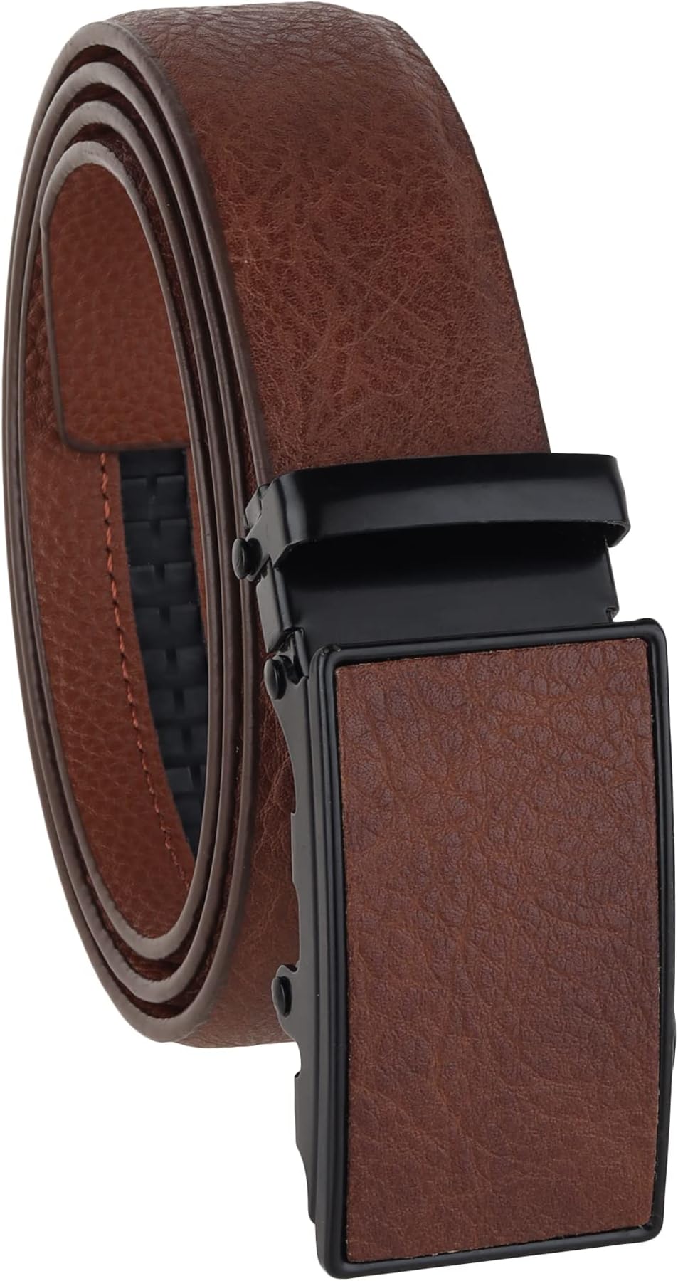 MENFOXMFGR563 Men Artificial Leather Belt (Brown)