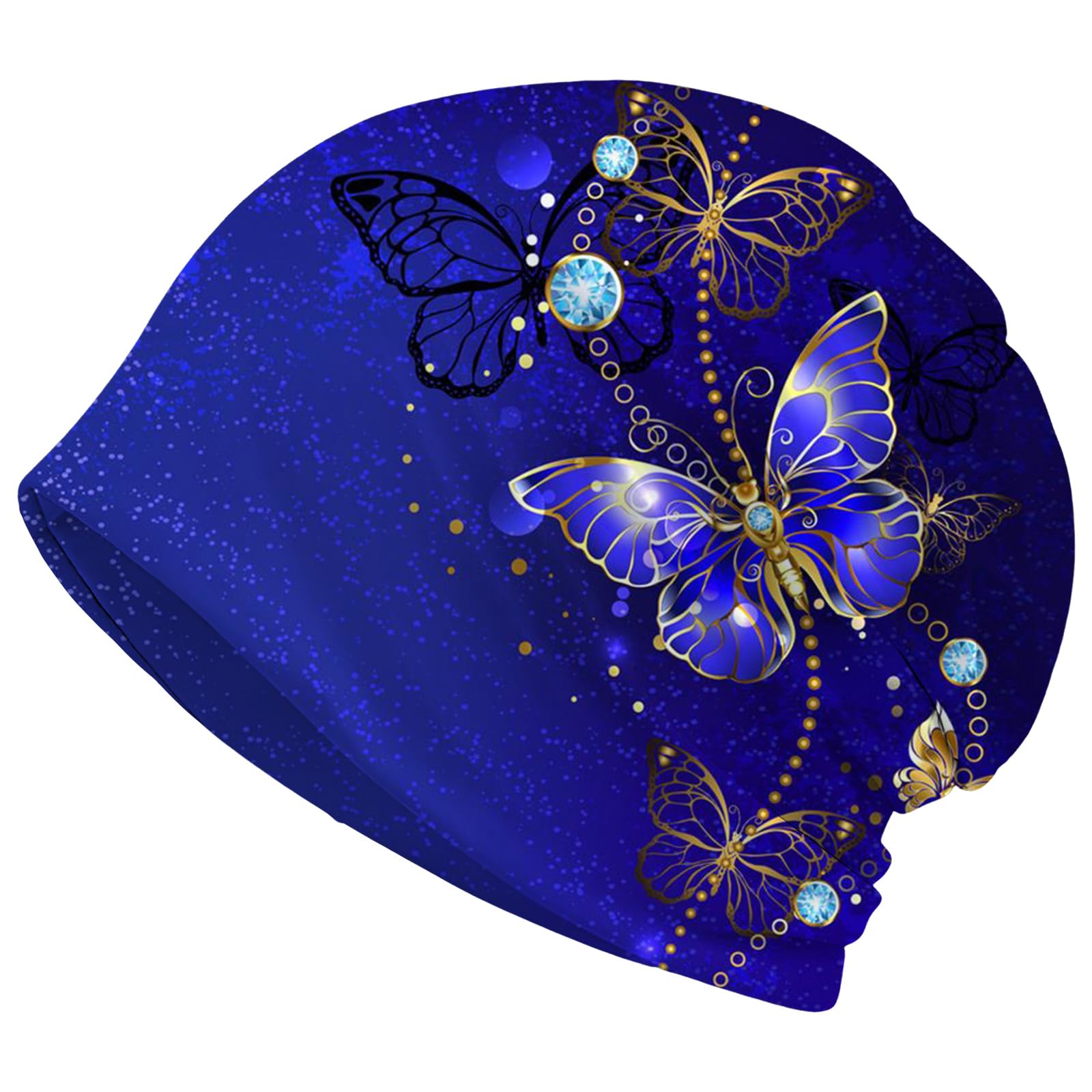 Cappello da donna morbido turbante elasticizzato cappelli cancro copricapo cappelli larghi teschio sciarpa sonno