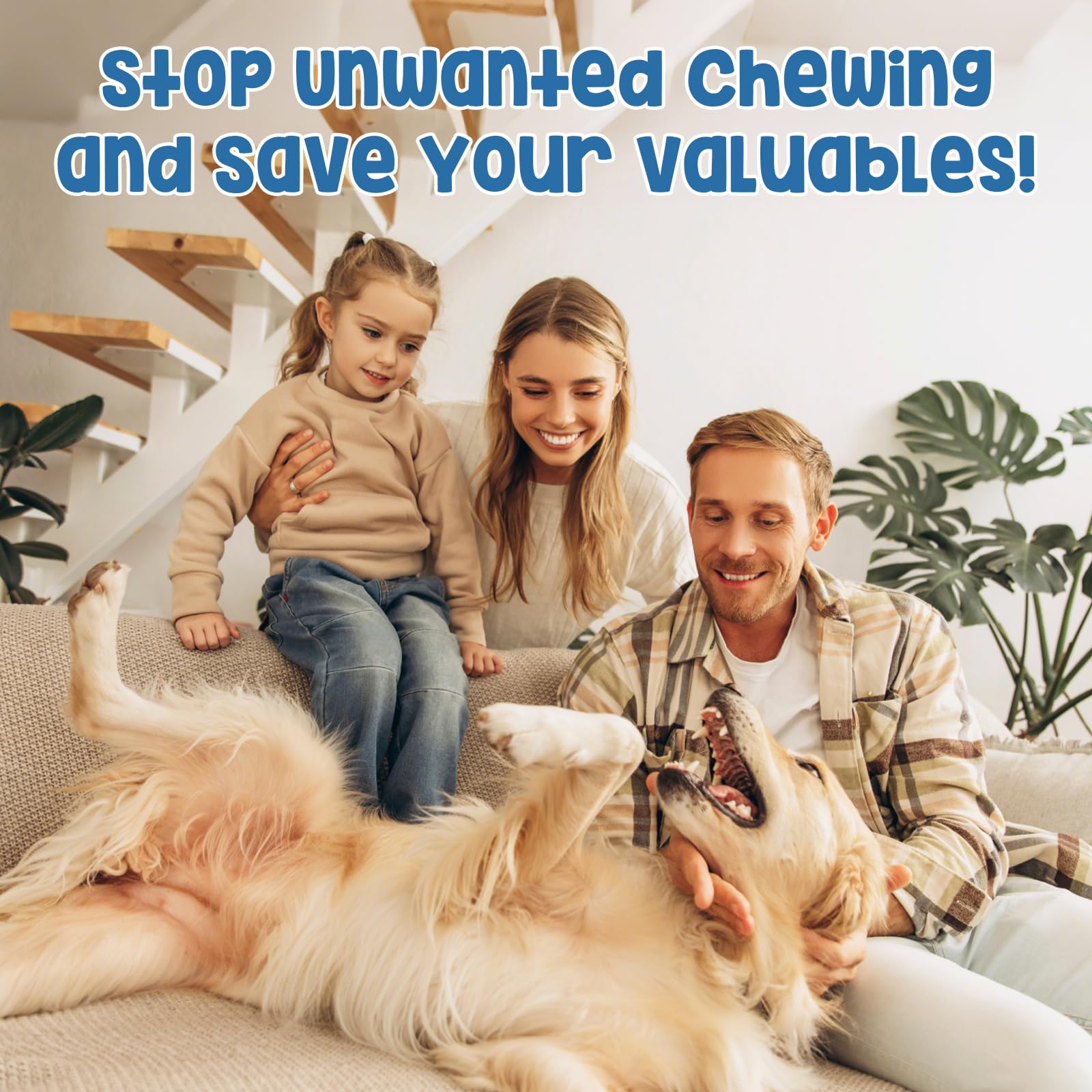 Spray anti-mastication pour chiens, 200 ml, pomme amère pour chiens pour arrêter de mâcher et empêcher le léchage des plaies, protège les meubles, les chaussures, les bandages, sans alcool et non