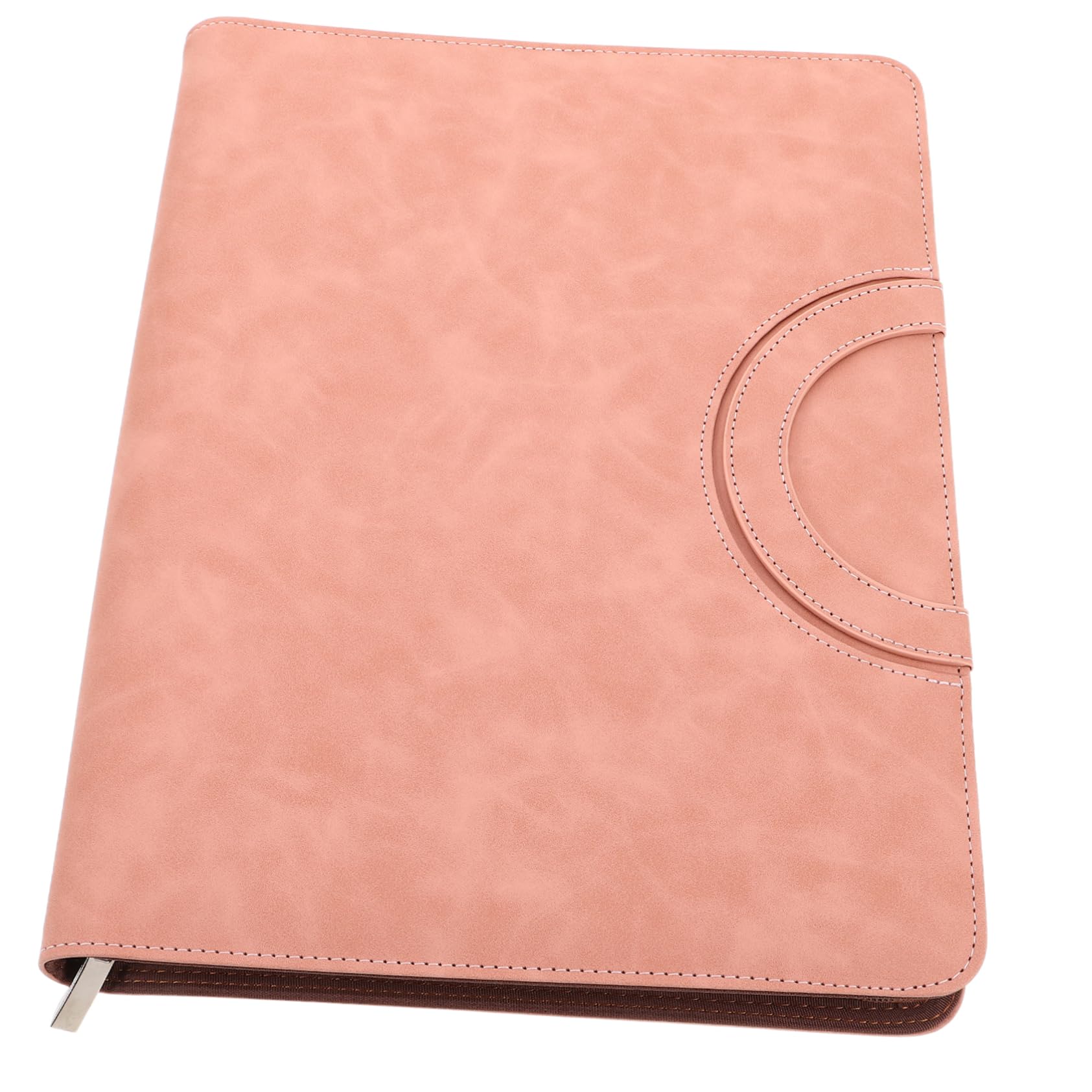 Organizer per Documenti A4 in Pu con Chiusura a Cerniera Sicura, Custodia Porta Documenti Rosa per Viaggi e Utilizzo Quotidiano, Protegge Certificati e Passaporti