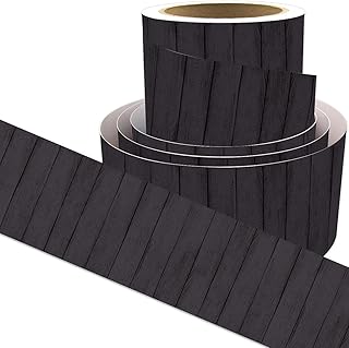 Ceiba Tree Black Wood Bulletin Board Border Straight Border Trim for Classroom Decoration