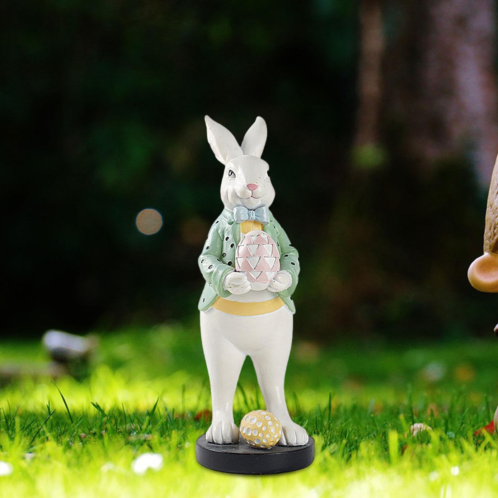 イースターバニー像装飾動物置物 イースターバニー像装飾動物置物