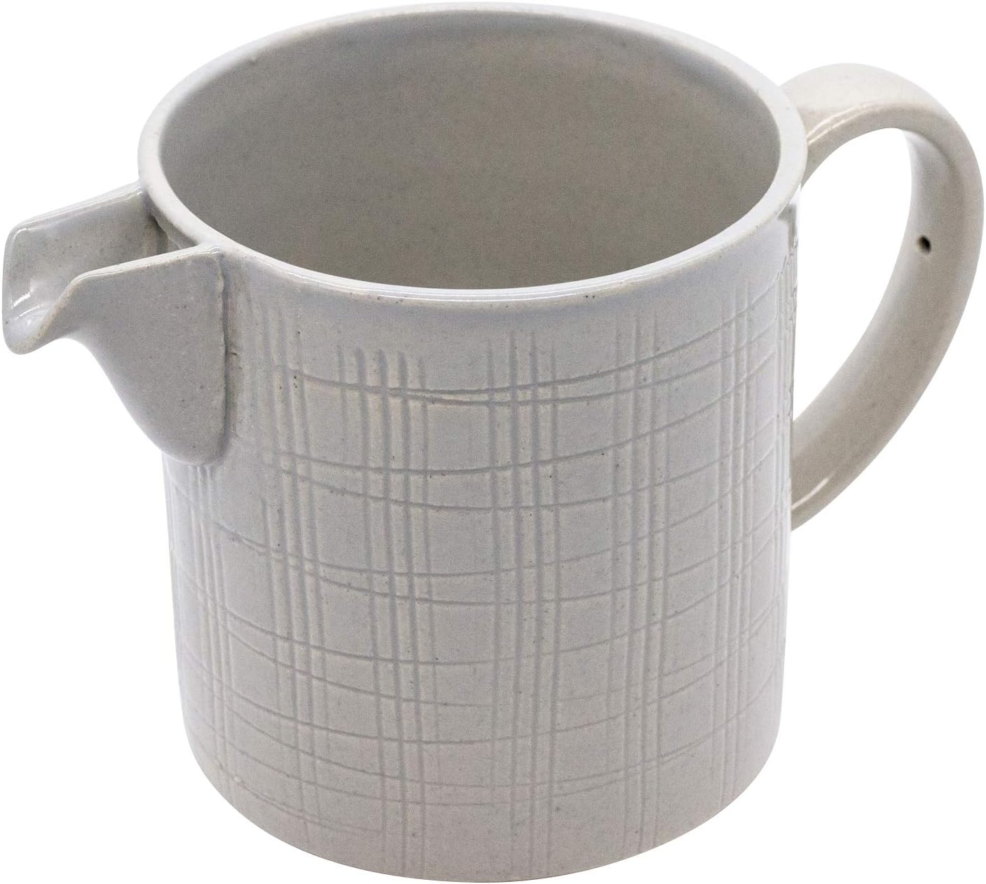 Hasami Ware 02104410 Chojuro Kiln Coffee Server, Lattice Carving, Gray