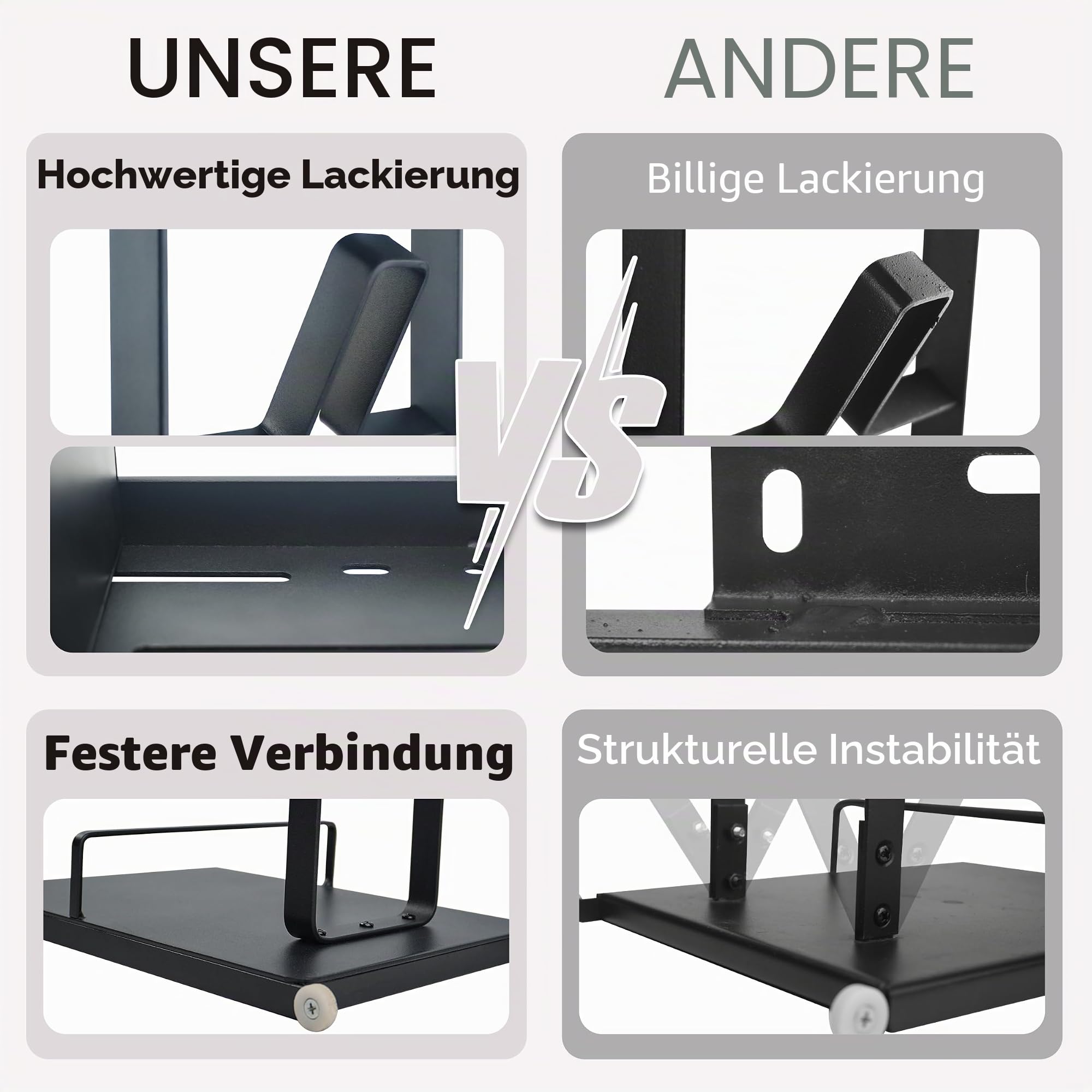 BRIAN & DANY Staubsaugerhalter, Ständer für Dyson V15 V12 V11 V10 V8 V7 V6, Halterung für Dyson Akkusauger & Zubehör, Schwarz