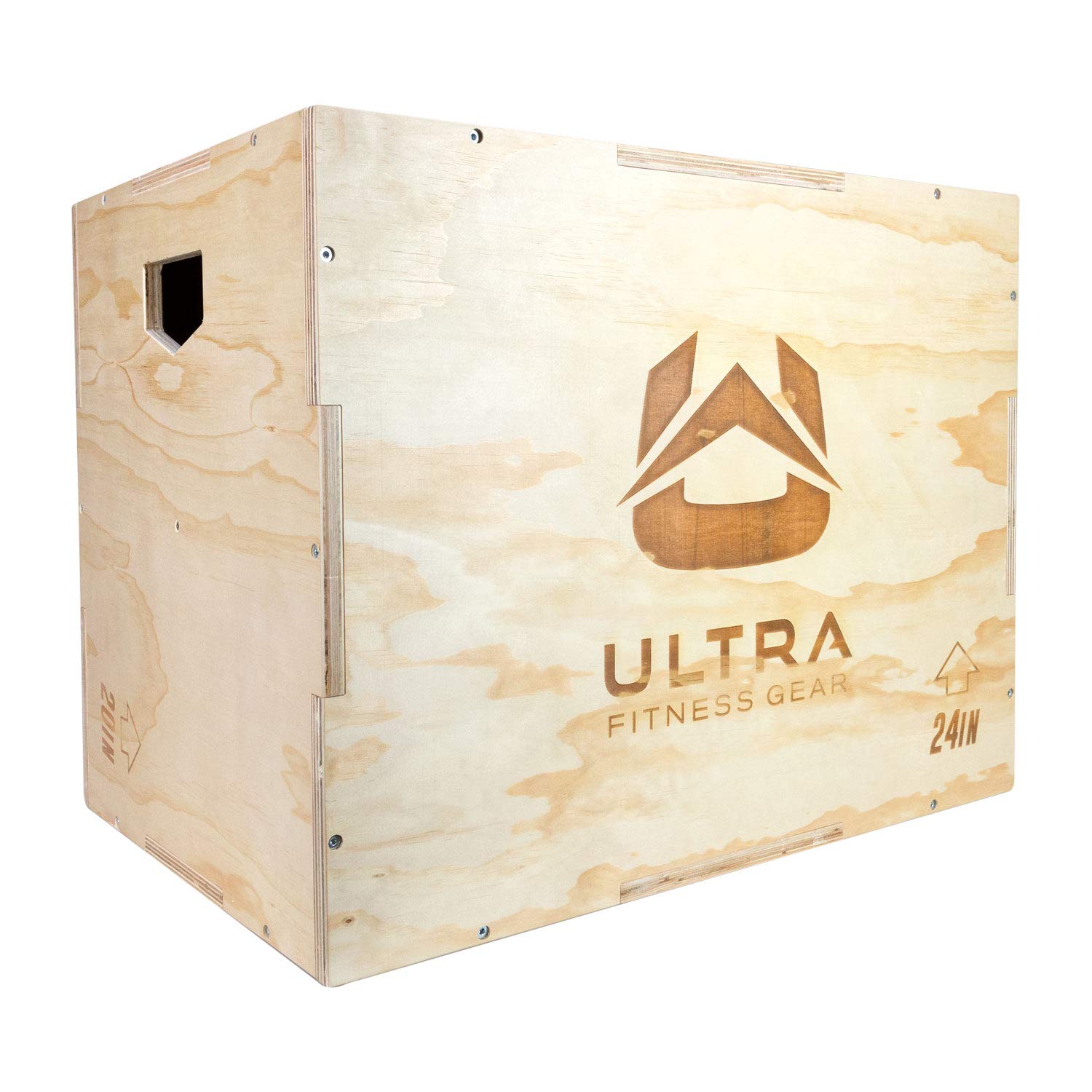 Plyo Box 3 in 1 in legno per salto, allenamento MMA, pliometria.