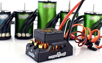 Castle Creations 1/10 Copperhead 1406-4600Kv Sensored Brushless ESC/Motor Combo, CSE10016601
