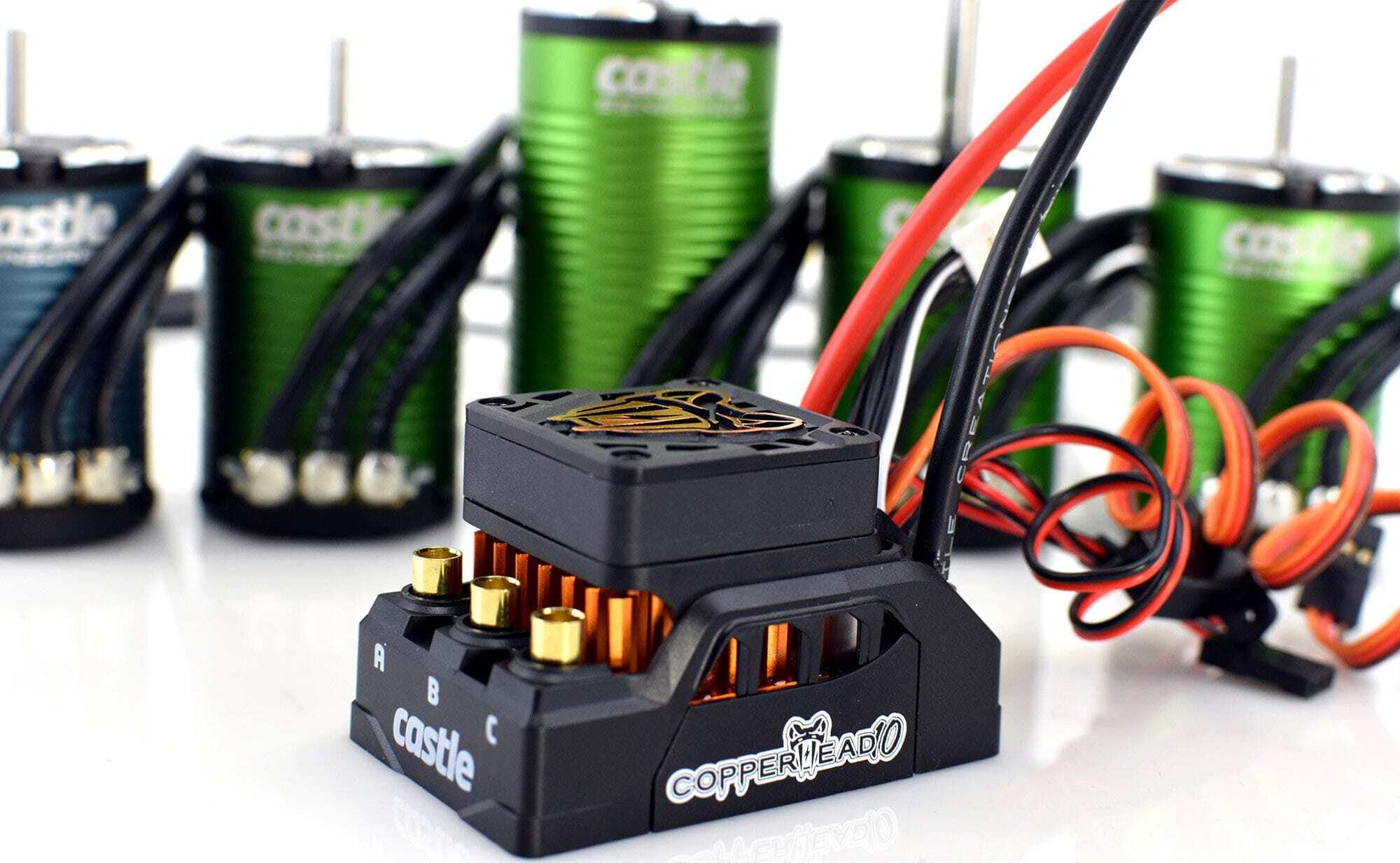 1/10 Copperhead 1406-4600Kv Sensored Brushless ESC/Motor Combo, CSE10016601