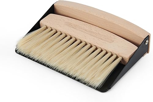 Copco Mini cepillo de limpieza de manos con sartén, madera de haya