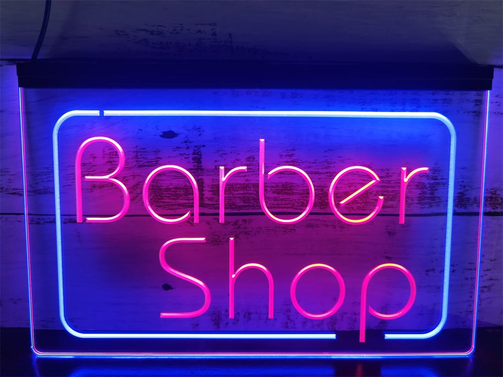 Insegne luminose video led per parrucchieri barbieri - MX LEDWALL - Tecnologie Sistemi Avanzati