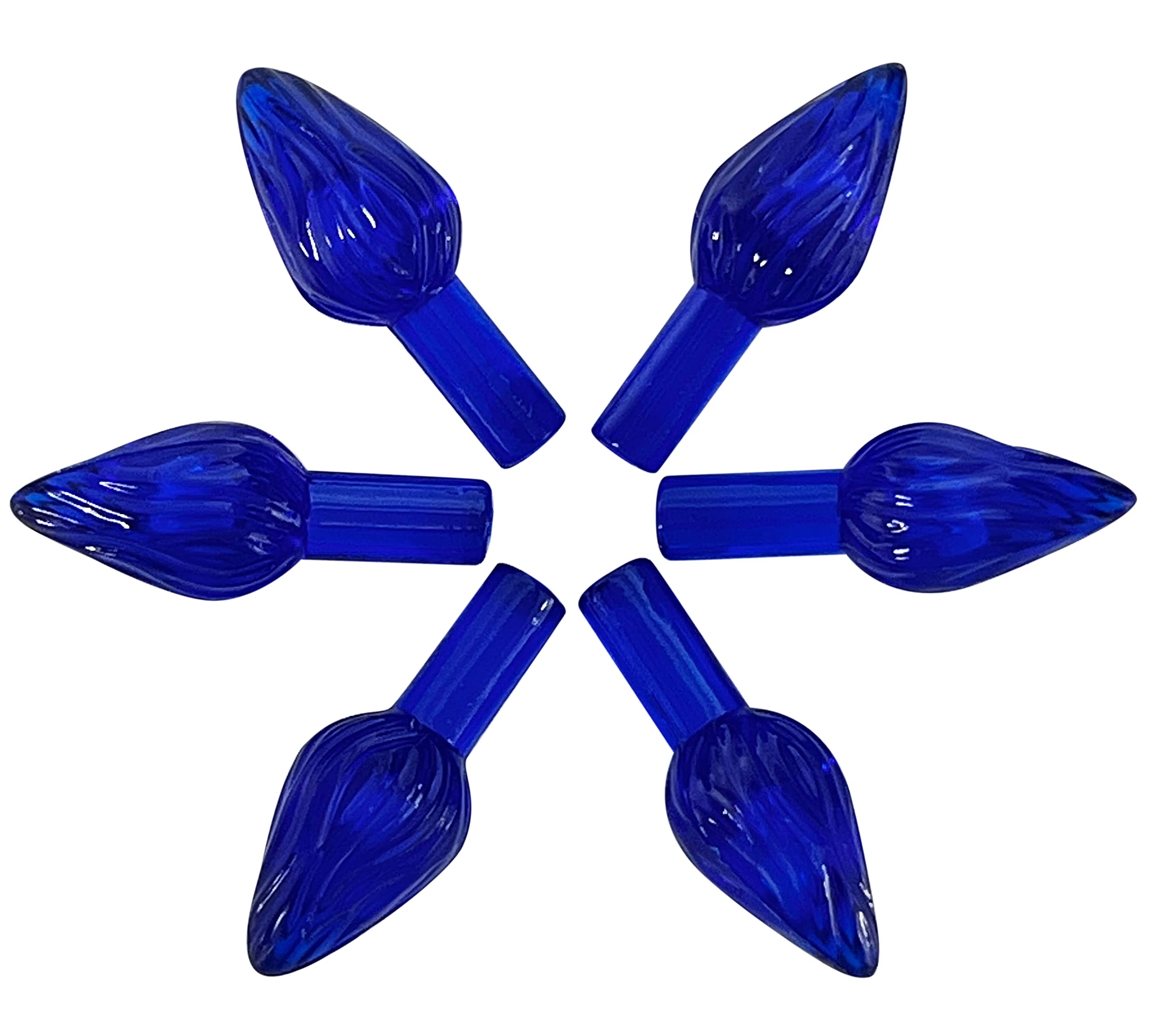 National ArtcraftMedium Twist-Style Ceramic Christmas Tree Lights - Blue (144 Pcs)