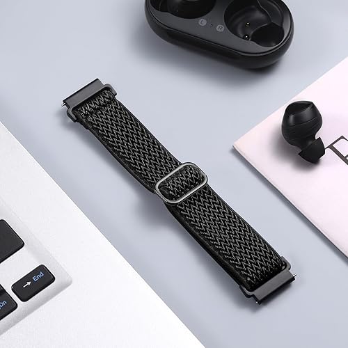 Miniatura 4 de Maledan Bandas elásticas de 0.78 pulgadas compatibles con Samsung Galaxy Watch 6 5 4 Band 1.575 in 1.732 in, Galaxy Watch 5 ProWatch 6 4 Classic