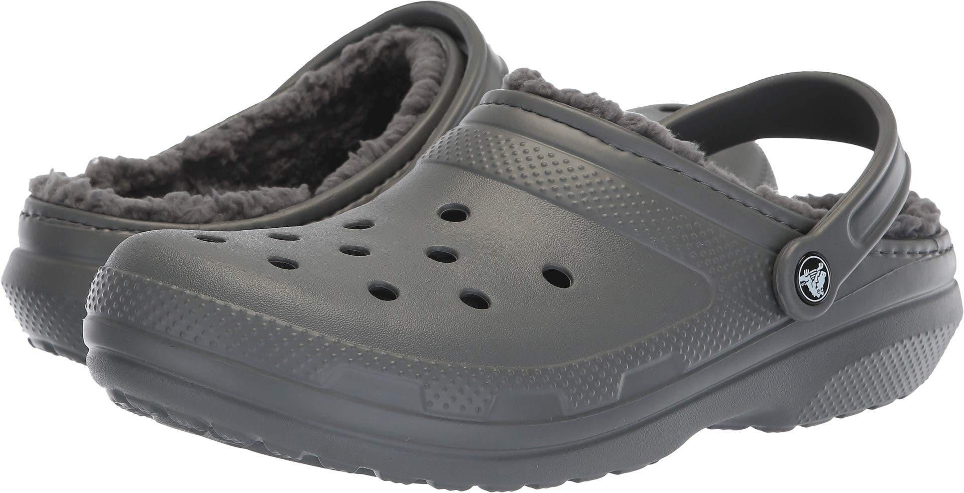 Crocs Unisex Adult Classic Lined Clog Fuzzy Slippers