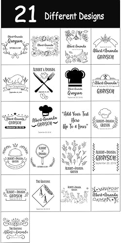 Miniatura 4 de Tabla de cortar de bambú, personalizable con tu propio texto, diseña tu propia tabla, regalo personalizado, Diseño 03