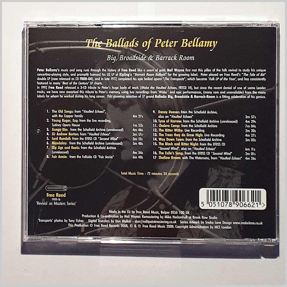 Ballads Of Peter Bellamy-Big Broadside & Barrack R